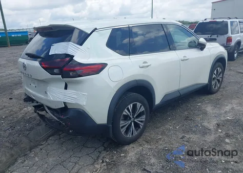 2021 Nissan Rogue Sv Fwd z USA, uszkodzony, nr VIN 5N1AT3BA4MC695263